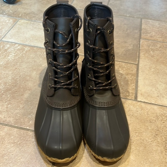 Shoes Lands End Rain Duck Boots Womens 1 Poshmark